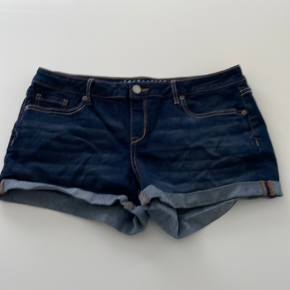 Aeropostale MIDI Jean Shorts Size 12